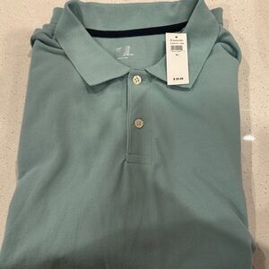 GAP Men's Polo Shirt - Soft Blue